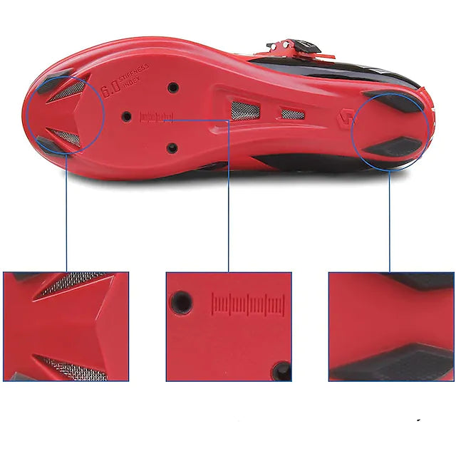 SIDEBIKE Adults' Cycling Shoes With Pedals & Cleats