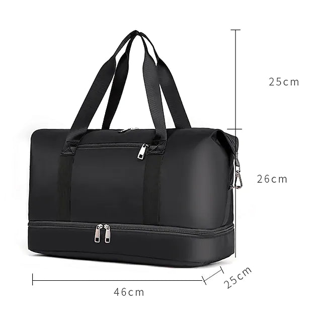 Unisex Large Capacity Sports Nylon Travel Bag