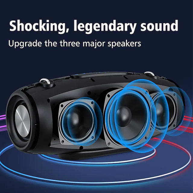 ZEALOT S67 Bluetooth Speaker Bluetooth Outdoor Portable Booming Bass Sound Speaker For Mobile Phone