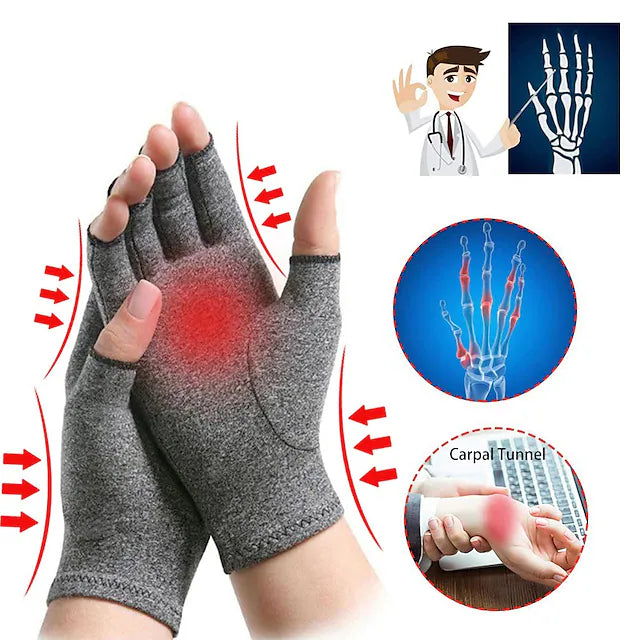 1 Pair Arthritis Hand Compression Gloves Comfy