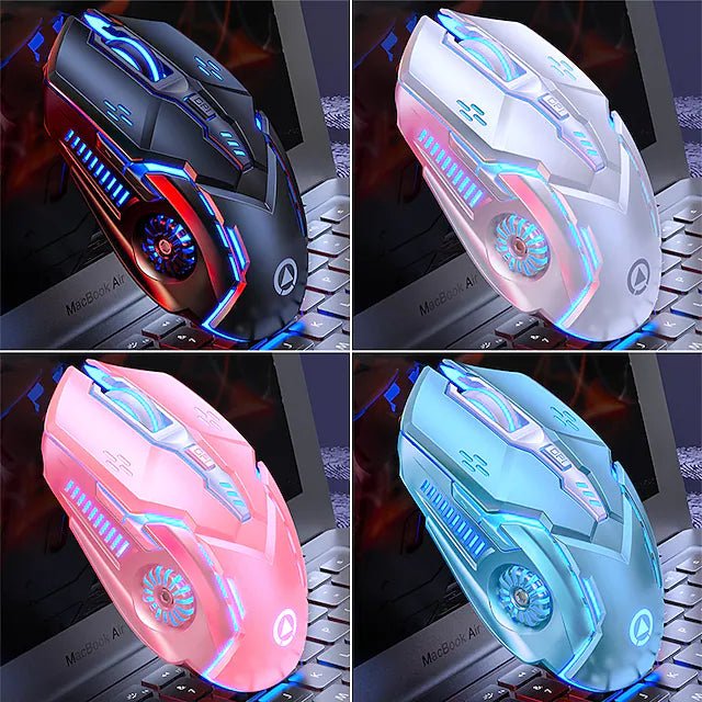Wireless 2.4G Optical Gaming Mouse RGB Breathing