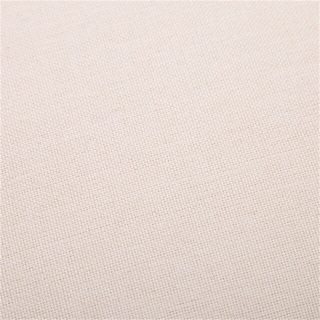 Fabric Oak Sofa Beige (66 x 68 x 75cm)
