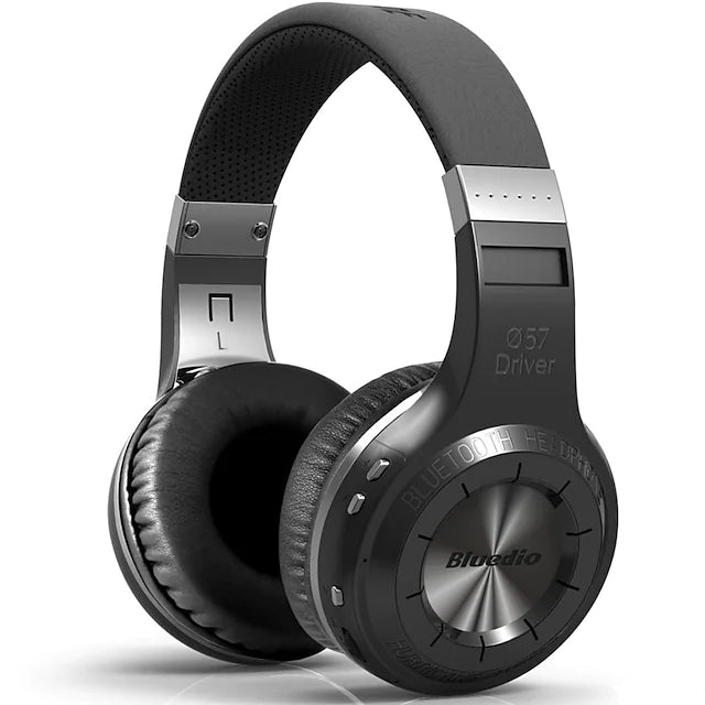 H+ Over-ear Headphone Bluetooth5.0 Ergonomic Design Stereo HIFI for Apple Samsung Huawei