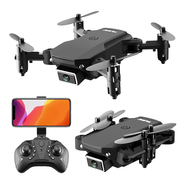 S66 Foldable Drone with 4K Camera for Adults and Kids; Control RC Quadcopter