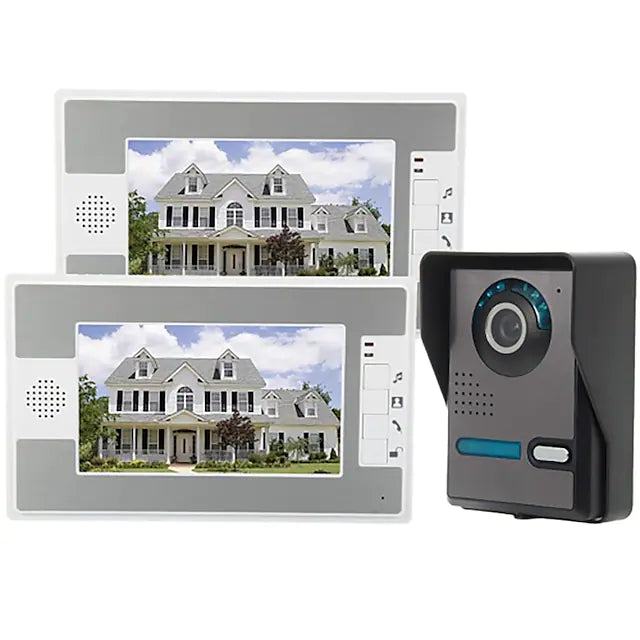 7 Inch IP Video Door Phone Doorbell Intercom Entry System