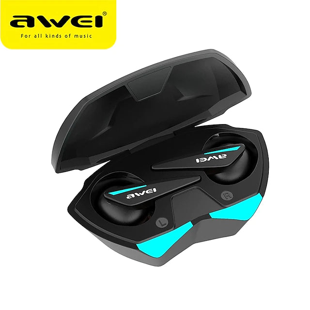 AWEI T23 V5.3 Gaming Earbuds TWS Bluetooth-compatible
