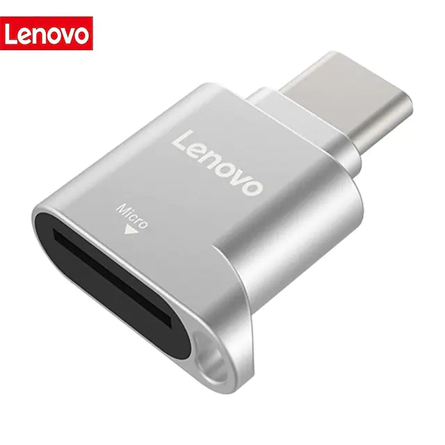 Lenovo D201 USB Type C Card Reader 480Mbps 512GB USB-C TF Micro SD OTG Adapter