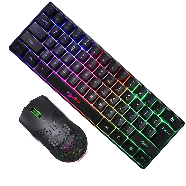 L500 Wireless 2.4GHz Mouse Keyboard Combo Rechargeable / Portable / Gaming