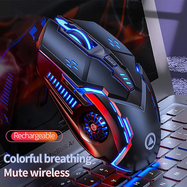 Wireless 2.4G Optical Gaming Mouse RGB Breathing