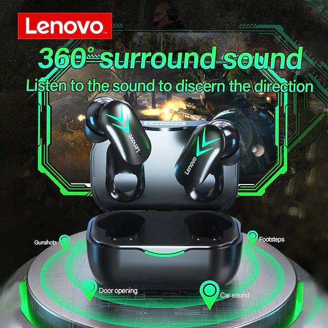 Lenovo XT82 TWS bluetooth 5.1 Earphone Gaming Headset