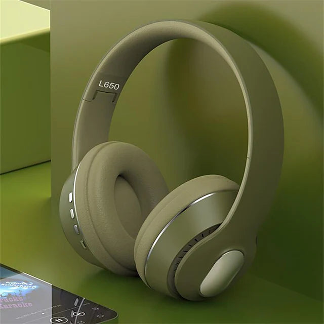 L650 Over-ear Headphone Bluetooth 5.1 Noise cancellation Stereo Surround HIFI Long Battery Life