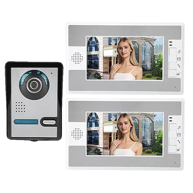 7 Inch IP Video Door Phone Doorbell Intercom Entry System