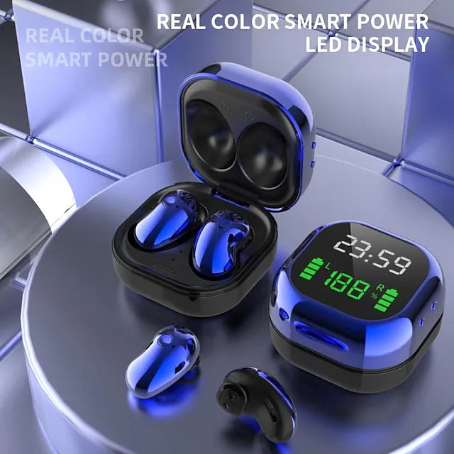 S6 Plus True Wireless Headphones TWS Earbuds In Ear Bluetooth 5.1 Stereo HIFI Fast Charging