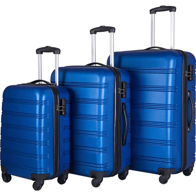 3 Piece Luggage Set Hardside Spinner Suitcase with TSA Lock 20 24' 28 Available