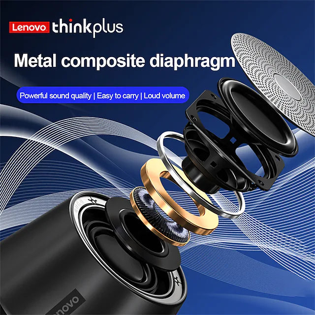 Lenovo Thinkplus K3 Pro Wireless Speaker BT 5.0 True Wireless Stereo Music Player with Microphone