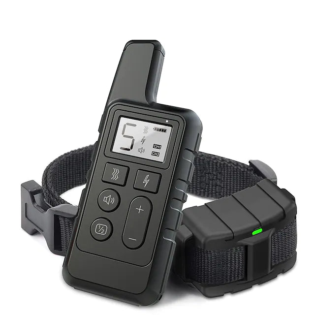 Dog Training Shock Collar Remote Controlled Adjustable