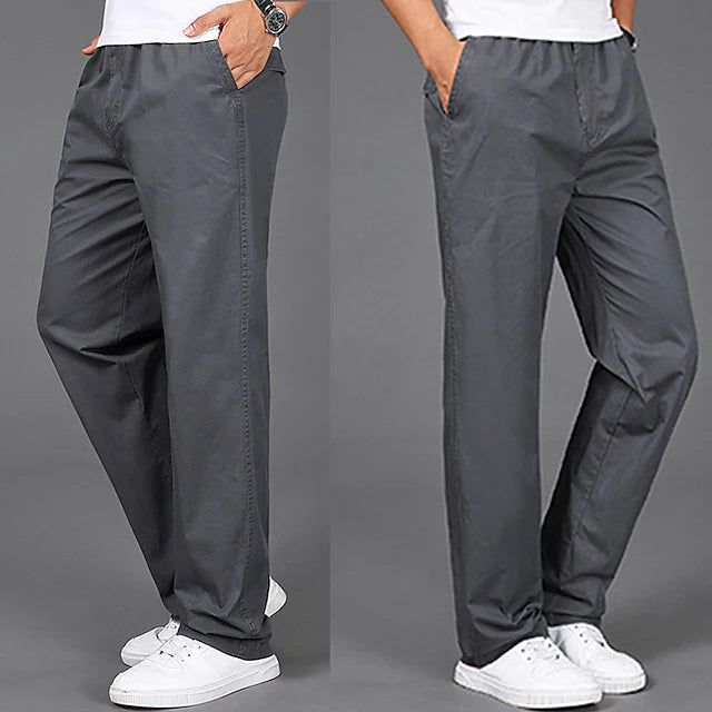 Men's Stylish Streetwear Straight Pants Chinos