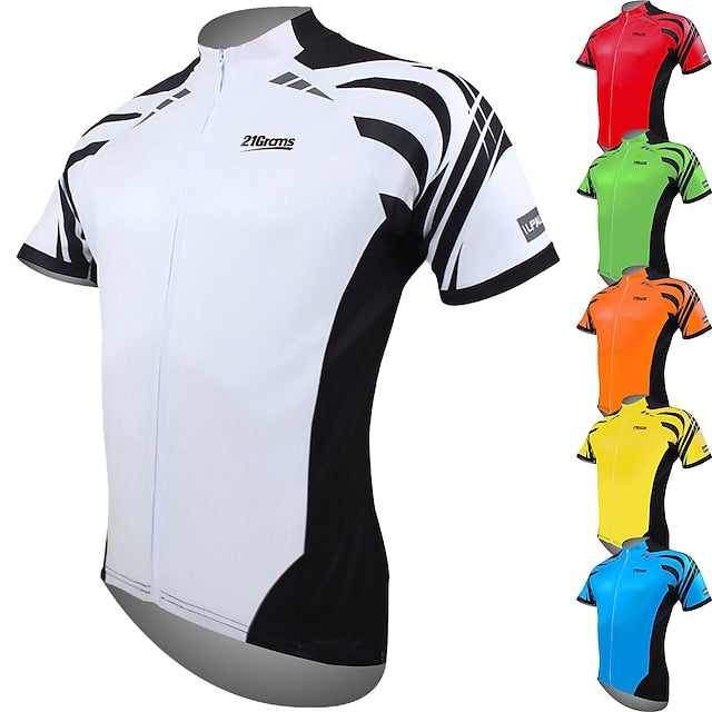 21Grams® Men's Short Sleeve Cycling Jersey