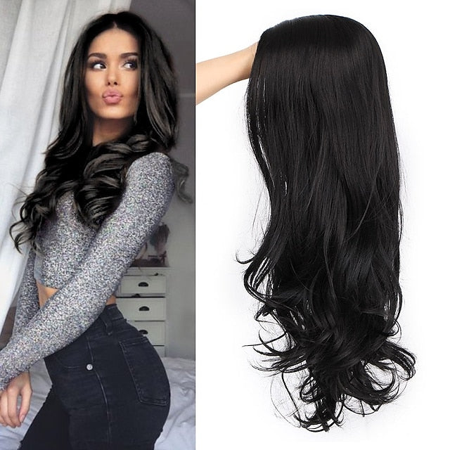 Black Wigs for Women Synthetic Wig Body Wave