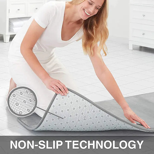Home Bath Mat Non-slip Bathroom Carpet