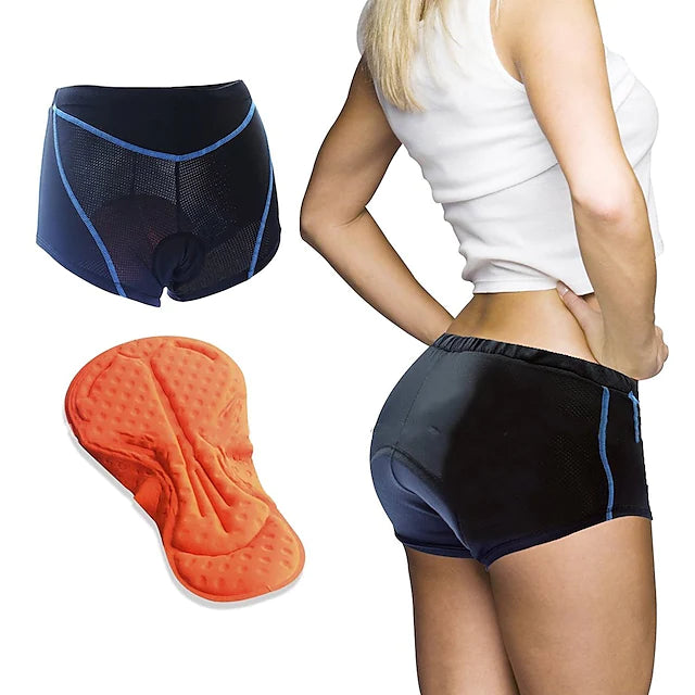 ILPALADINO Women‘s Cycling Underwear 3D Padded Shorts