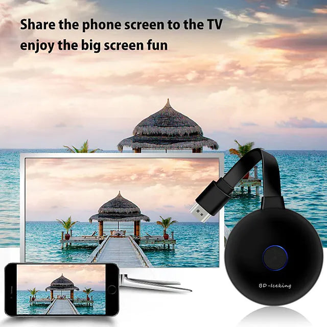BD-X10 TV Stick WiFi Dongle Display HD 1080P Media Streamer Digital Video