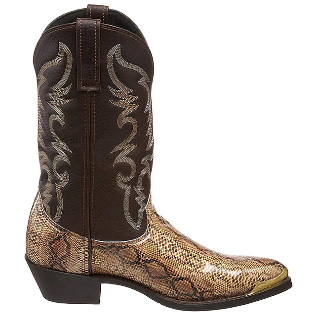 Men's Boots Cowboy Western Square Toe Boots