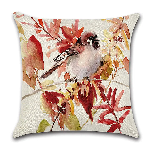Bird Double Side Cushion Cover 4PC