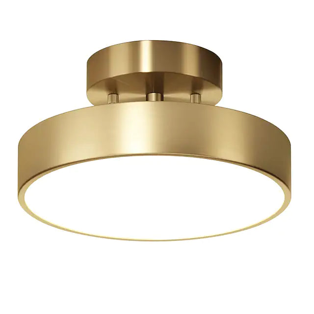 20cm Island Design Ceiling Lights Copper Brass Modern 220-240V