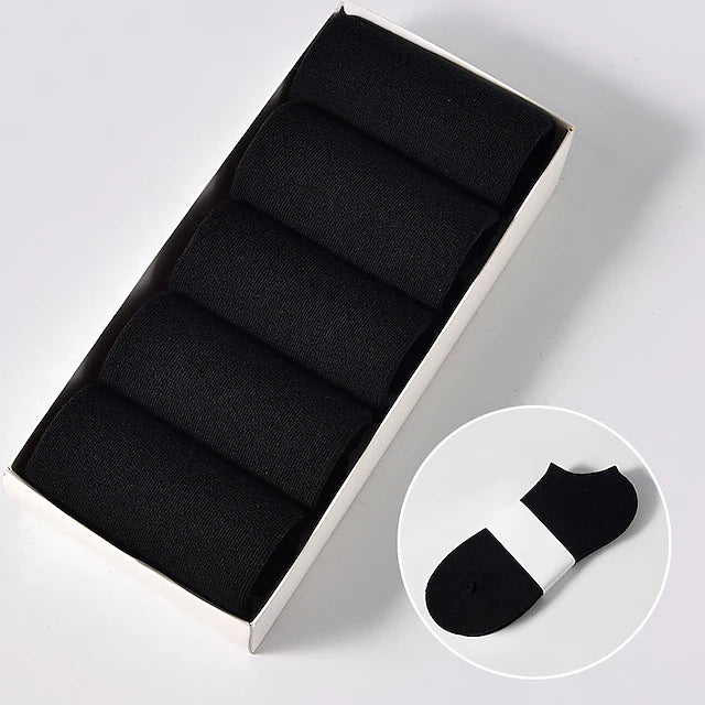 1 Pair Unisex Socks Standard Solid Colored Deodorant / Sports Simple