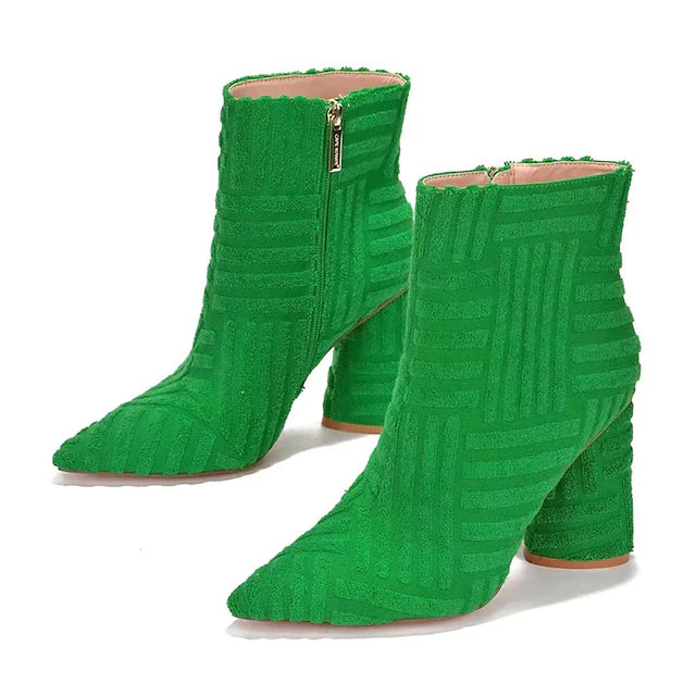 Women's Boots Plus Size Heel Boots Outdoor Booties Ankle Boots Winter