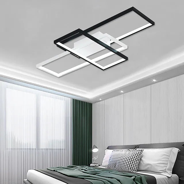 90cm LED Ceiling Lights 3-Light Linear Flush Mount Ambient Light Dimmable