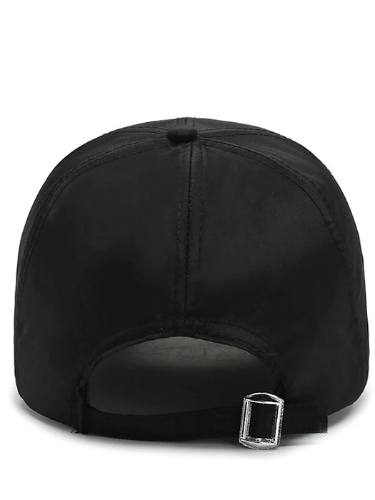 Men's Baseball Cap Black Red Polyester Print Simple Outdoor Outdoor