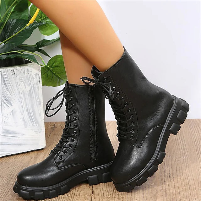 Women's Boots Combat Boots Plus Size Outdoor Daily Booties Ankle Boots