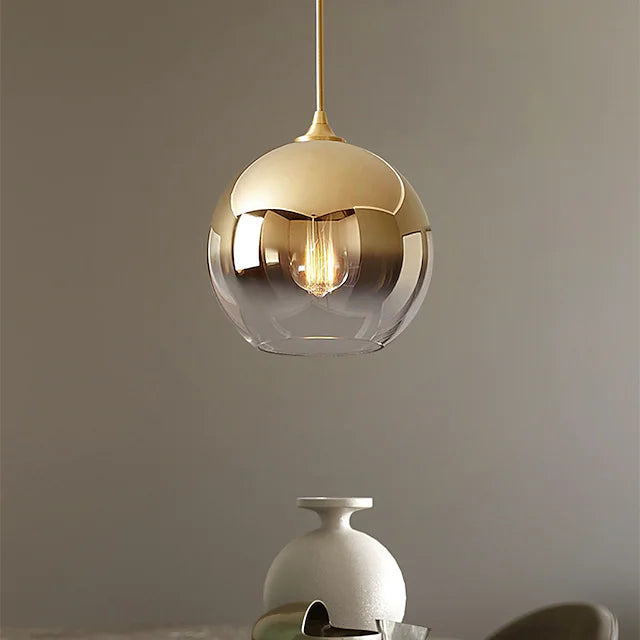 20 cm Single Design Pendant Light Metal LED Nordic Style 110-240 V