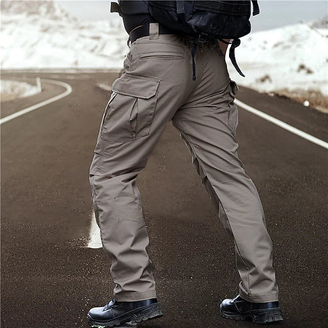 men's outdoor assault pants waterproof windproof multi-pocket