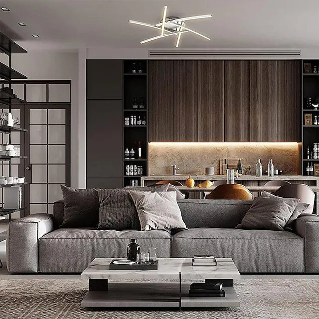 LED Ceiling Lights Modern 6-Lights Compatible with Living Room Bedroom