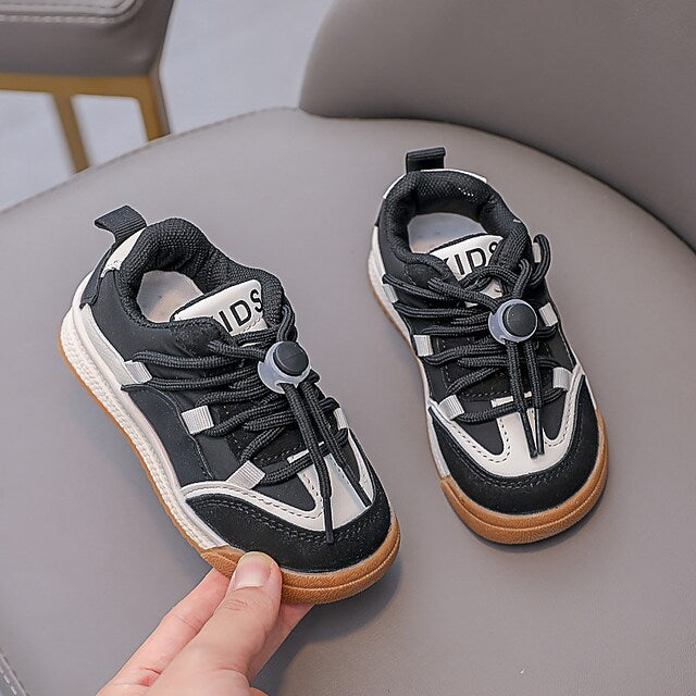 Boys Girls' Sneakers Flats Casual School Shoes Leather Portable School Shoes