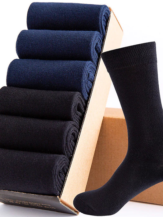 Comfort Men's Socks Solid Colored