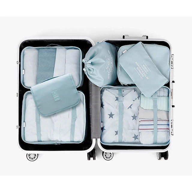 travel storage bag seven-piece set