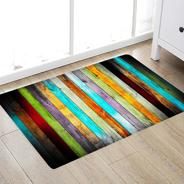 Colored Wood Digital Printing Floor Mat