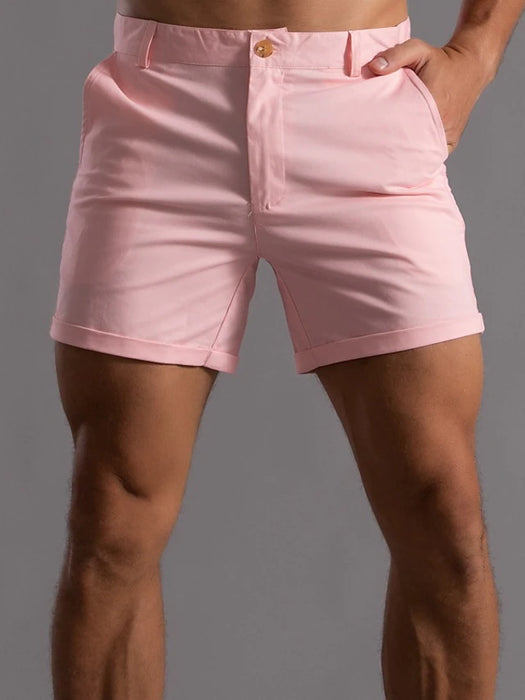 Men's Stylish Casual Shorts Chino Shorts Pocket