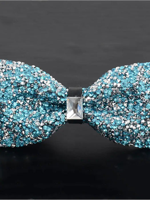 Men's Party Bow Tie Bow Fashion men's diamond-studded star bow tie