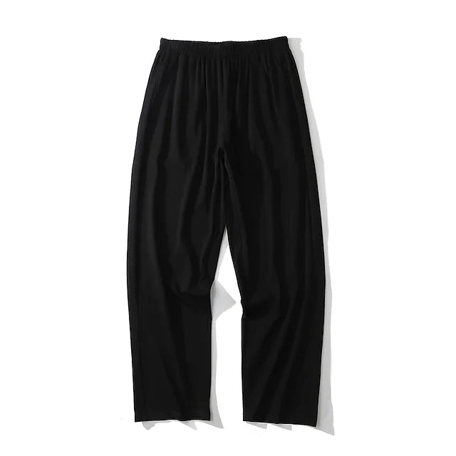 Men's Plus Size Loungewear Lounge Pants Pajama Pants Plain Sports