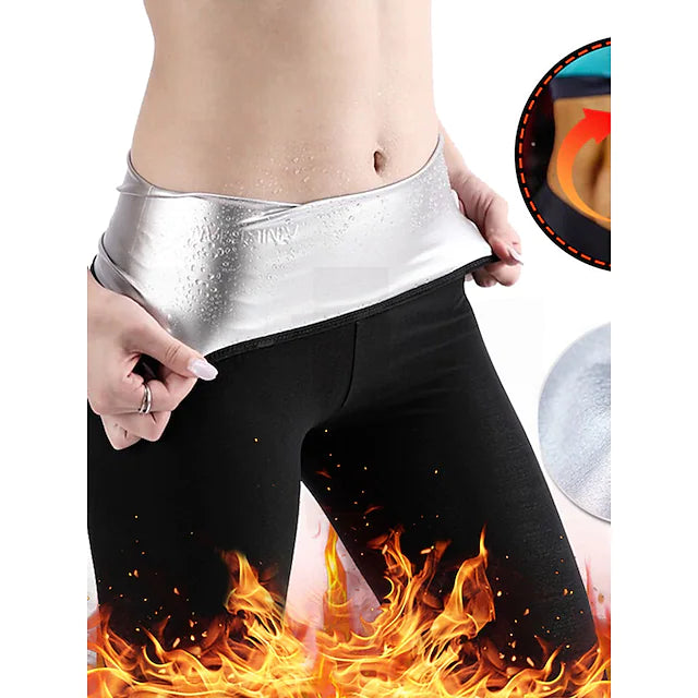 Sauna pants women neoprene weight loss thermo shapers hot sweat body shaper