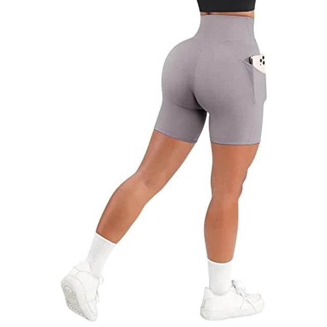 Leggings for Women with Pockets,Hip Lifting High Waist Tummy Control
