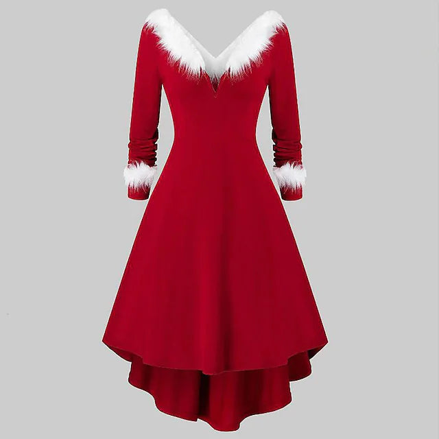 Audrey Hepburn Retro Vintage 1950s Christmas flare Cocktail Dress Vintage Dress