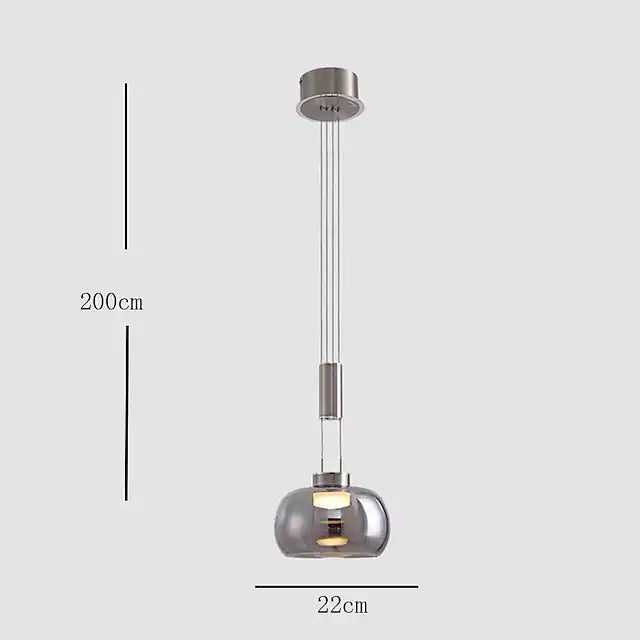 LED Pendant Light Mini Island Light Ceiling Hanging Light 1/3-Light