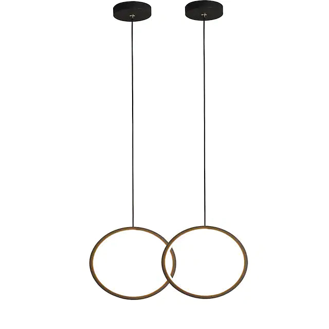 LED Pendant Light Circle Ring Modern Nordic 1 Head 3 Head Ring Chandeliers