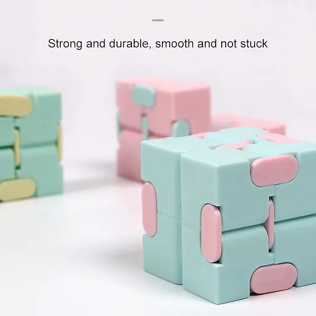 Speed Cube Set 1 pcs Magic Cube IQ Cube 2*2*2 Infinity Cubes Fidget Desk Toy Magic Cube Puzzle Cube Gift Adorable Party FavorToy Gift / Educational Toy